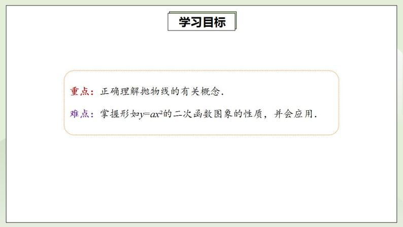 人教版初中数学九年级上册22.1.2二次函数y=ax2的图象和性质 (课件PPT+预习案+教案+分层练习)03