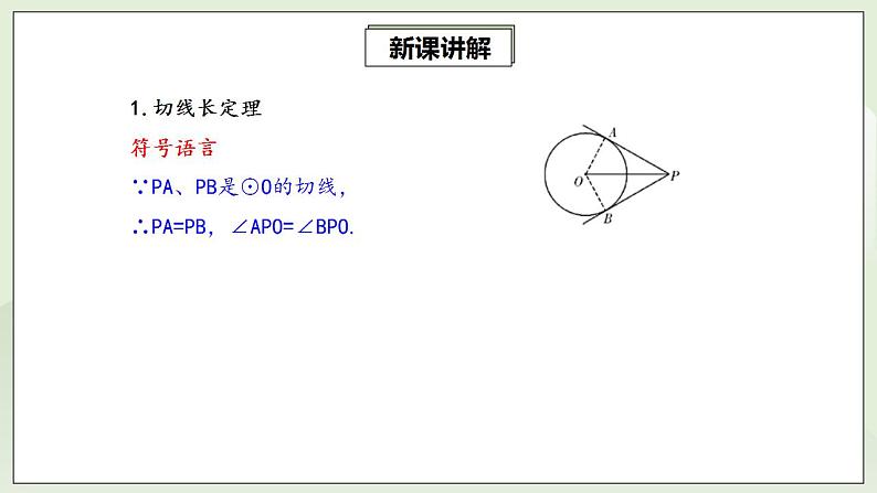 24.2.2.3 切线长定理  课件+教案+分层练习+预习案06