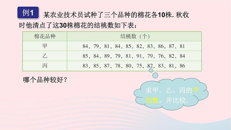 第6章数据的分析第6章数据的分析6.1平均数中位数众数6.1.1平均数第1课时平均数课件（湘教版）06