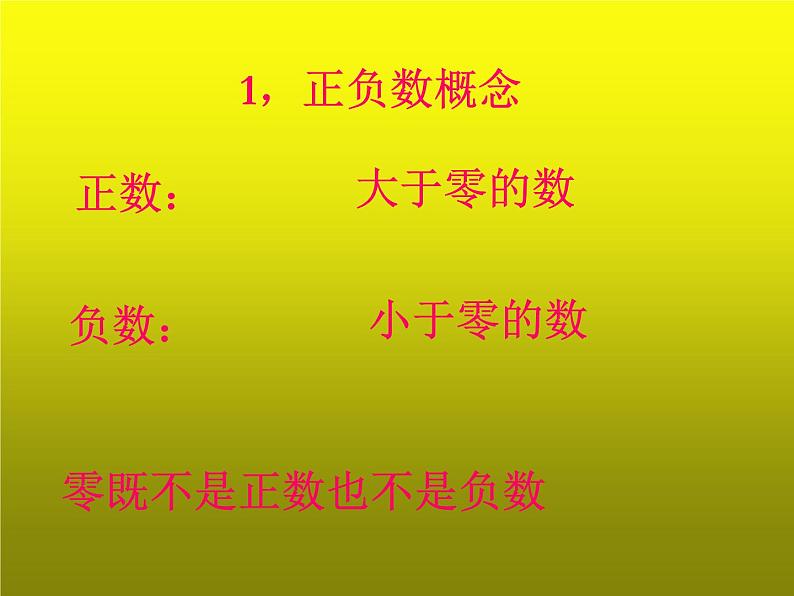 人教版数学七年级上-册第一章-有理数---(基本概念部分)-期末复习课件03