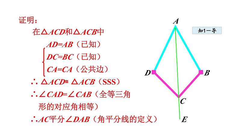 12.3.1 角的平分线的性质 人教版八年级数学上册同步课件05