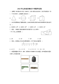 2023年山东省济南市中考数学试卷（含解析）