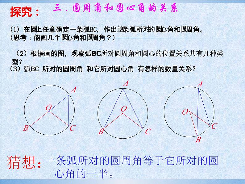 24.1.4.1《圆周角的概念和圆周角定理》PPT课件6-九年级上册数学部编版06