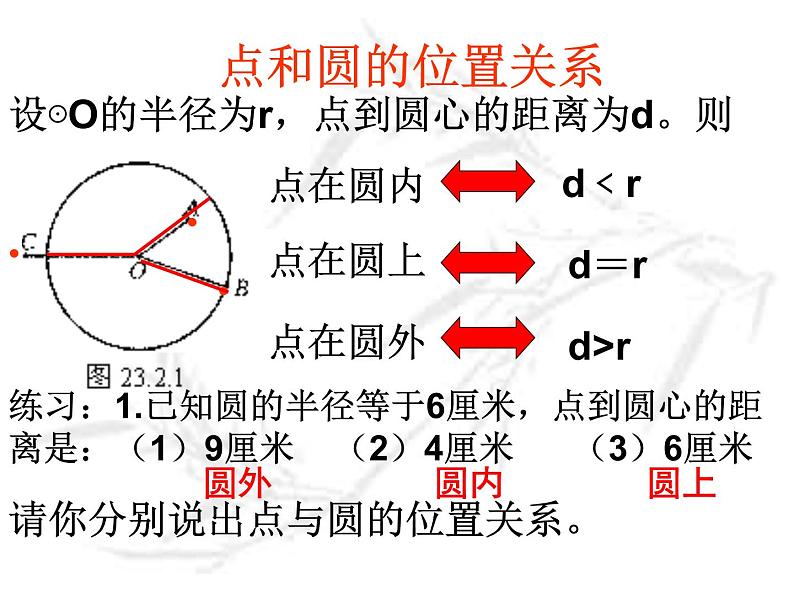 24.2.1.1《点和圆的位置关系》PPT课件1-九年级上册数学部编版第5页