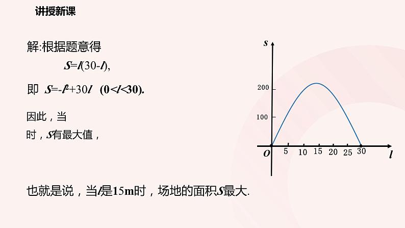 2023-2024学年九年级数学上册 1.4 二次函数的应用（1） 课件第7页