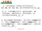 第3章 數(shù)據(jù)的集中趨勢和離散程度單元小結(jié)-（蘇科版）課件PPT