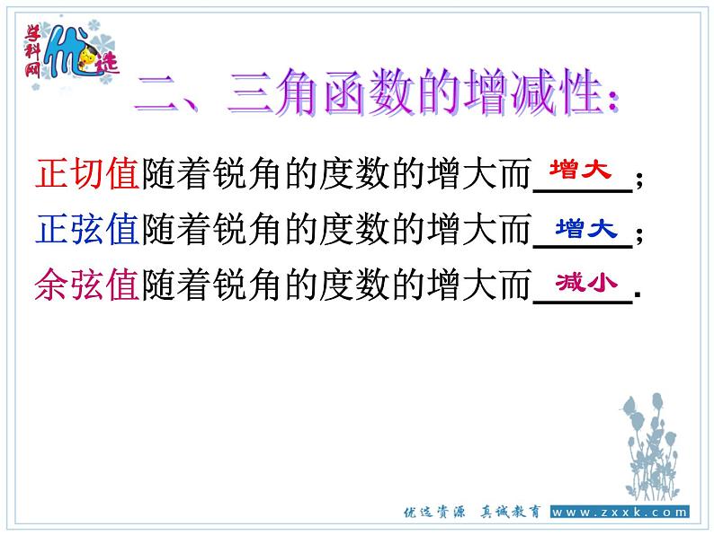 第七章锐角三角函数小结与复习课件05