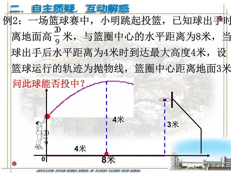 5.5用二次函数解决问题(3)课件PPT第6页