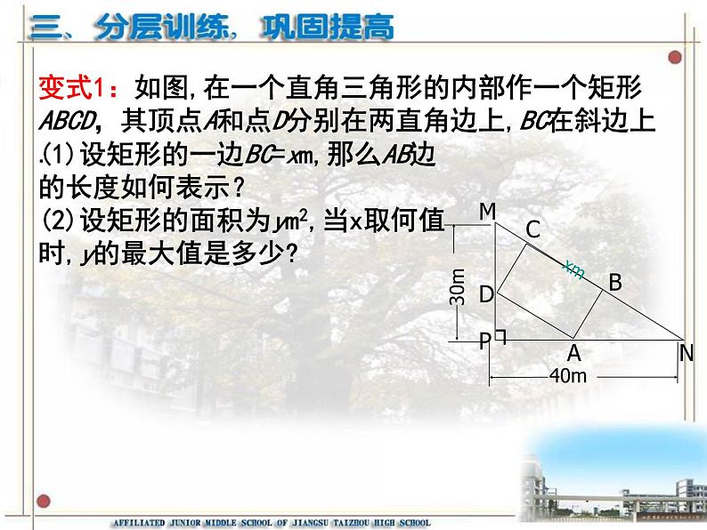 5.5用二次函数解决问题(4)课件PPT第4页