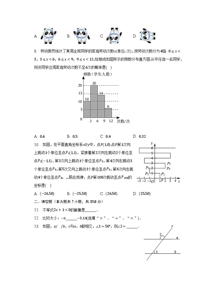 2022-2023学年福建省福州市平潭综合实验区七年级（下）期末数学试卷（含解析）02