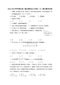 2022-2023学年湖北省十堰市郧阳区七年级（下）期末数学试卷（含解析）