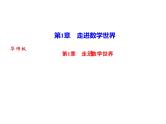 第1章走进数学世界课件PPT