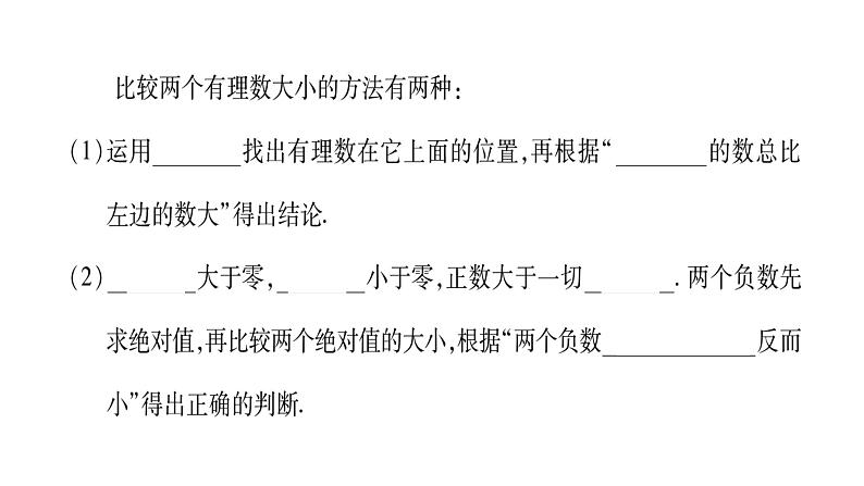 2.5有理数的大小比较课件PPT02