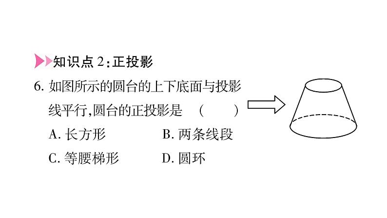 4.2.1由立体图形到视图课件PPT06