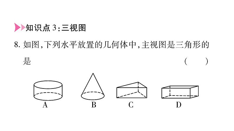 4.2.1由立体图形到视图课件PPT08