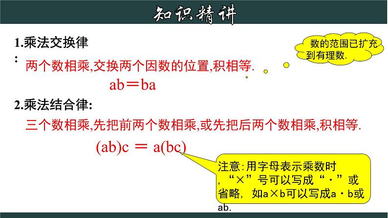 2.3.2 有理数乘法的运算律及运用-2023-2024学年七年级数学上册教材配套教学课件(浙教版)05