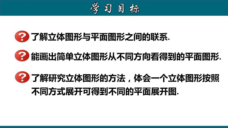 4.1.2 从不同的方向看立体图形和立体图形的展开图-2023-2024学年七年级数学上册教材配套教学课件(人教版)第2页