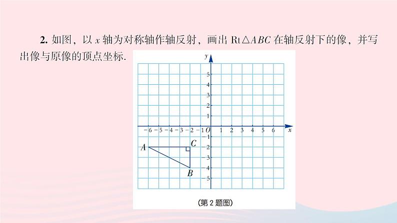 第3章图形与坐标3.3轴对称和平移的坐标表示习题课件（湘教版八下）03