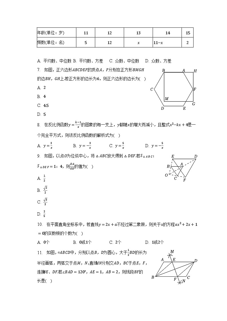 2023年贵州省铜仁市玉屏县中考数学质检试卷（5月份）（含解析）第2页