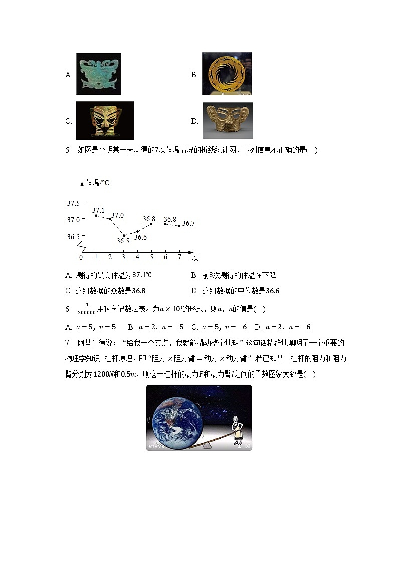 2023年河北省唐山市丰润区中考数学二模试卷（含解析）02