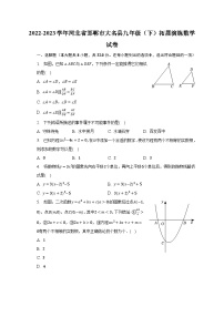 2022-2023学年河北省邯郸市大名县九年级（下）拓展演练数学试卷（含解析）