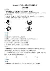 河南省信阳市固始县2022-2023学年九年级上学期期末数学试题（解析版）