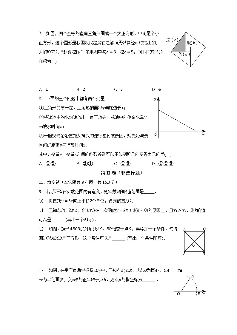 2022-2023学年北京市燕山区八年级（下）期末数学试卷（含解析）02