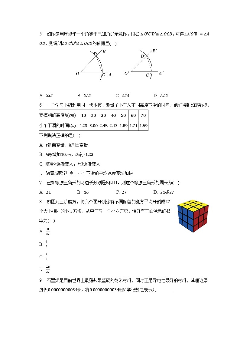 2022-2023学年宁夏银川市兴庆区七年级（下）期末数学试卷（含解析）第2页