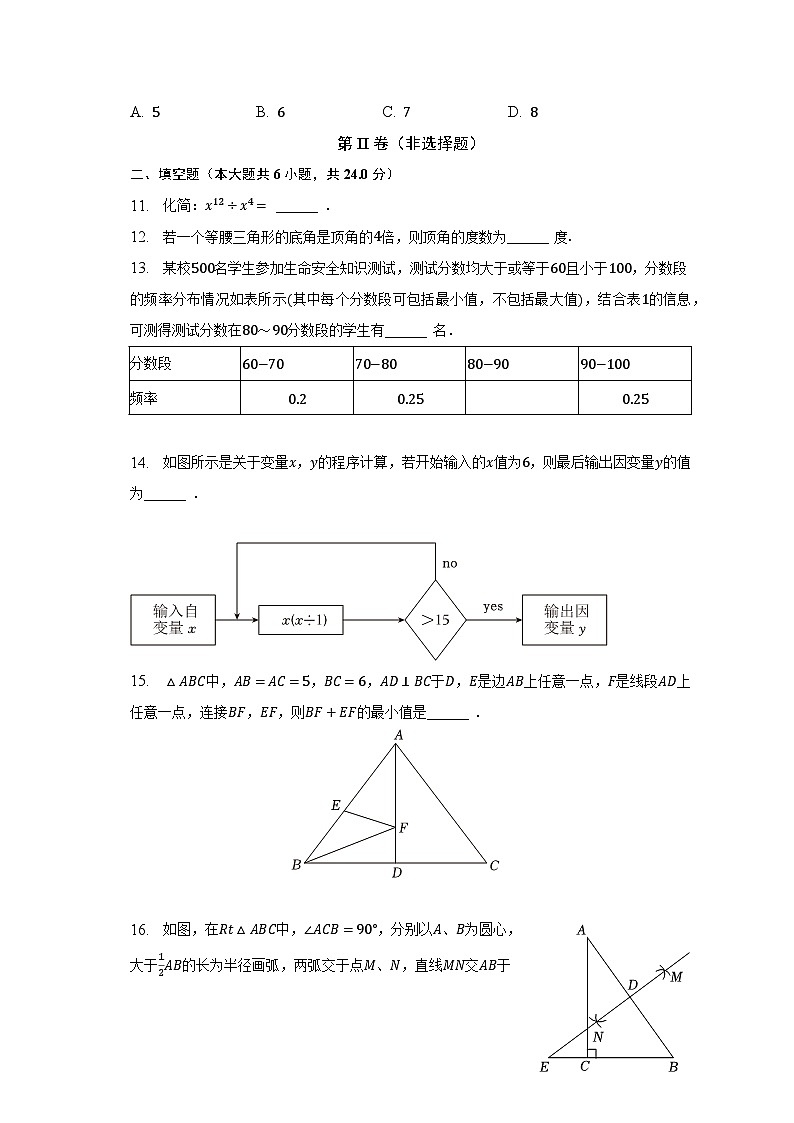 2022-2023学年山东省济南市济阳区七年级（下）期末数学试卷（含解析）第3页