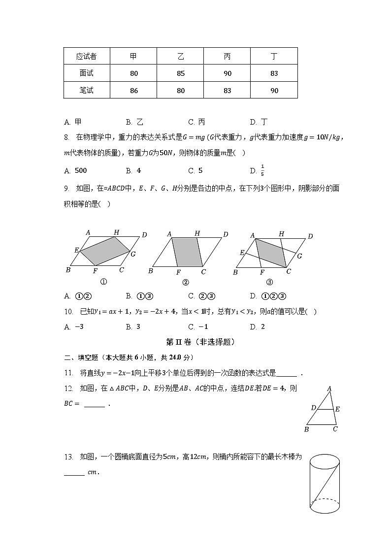2022-2023学年福建省福州市福清市八年级（下）期末数学试卷（含解析）第2页