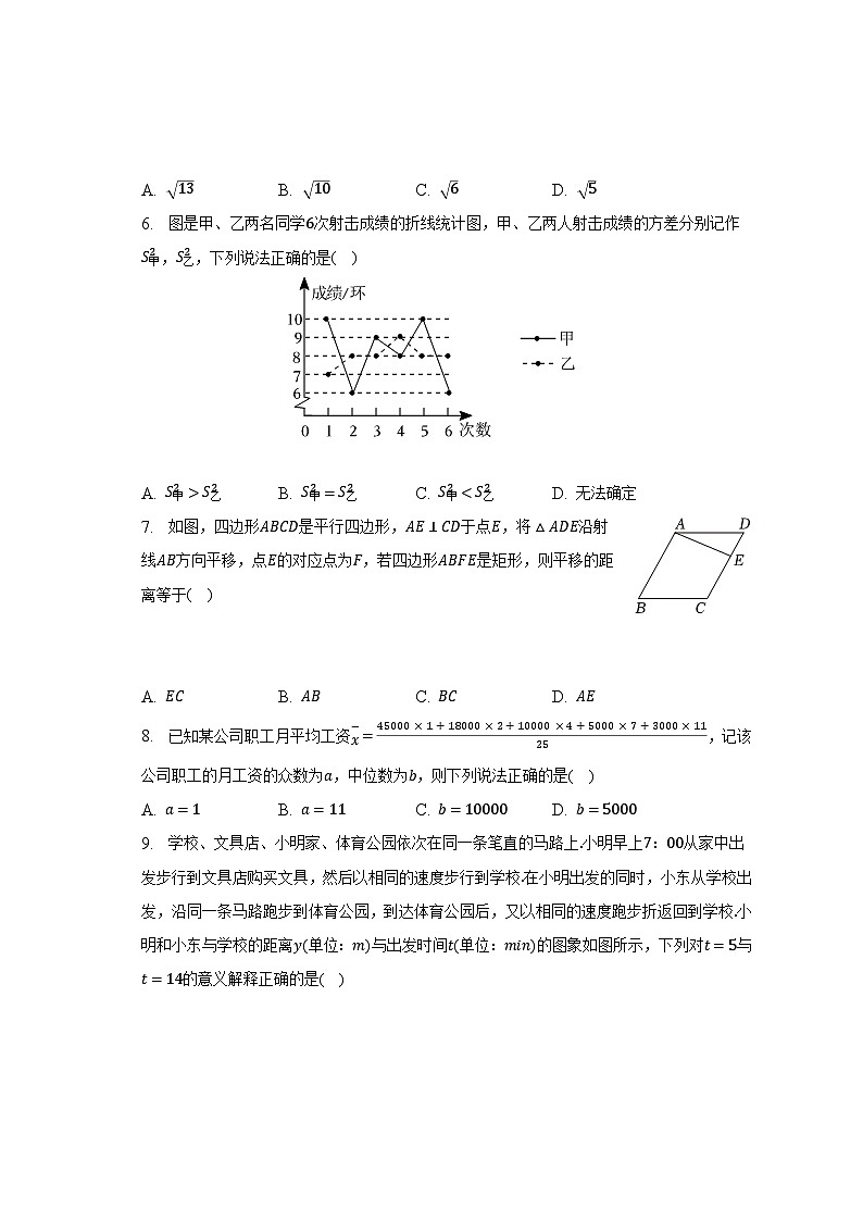2022-2023学年福建省厦门市集美区八年级（下）期末数学试卷（含解析）02
