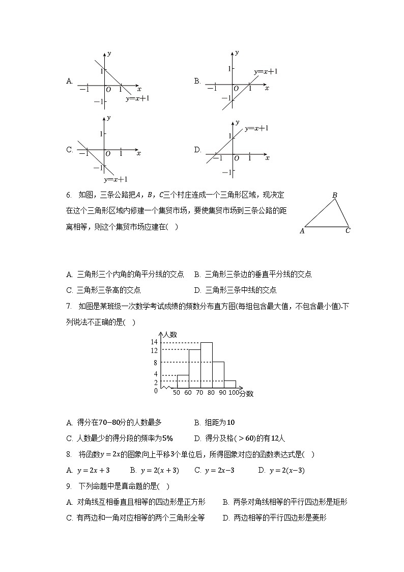 2022-2023学年湖南省娄底市新化县八年级（下）期末数学试卷（含解析）02