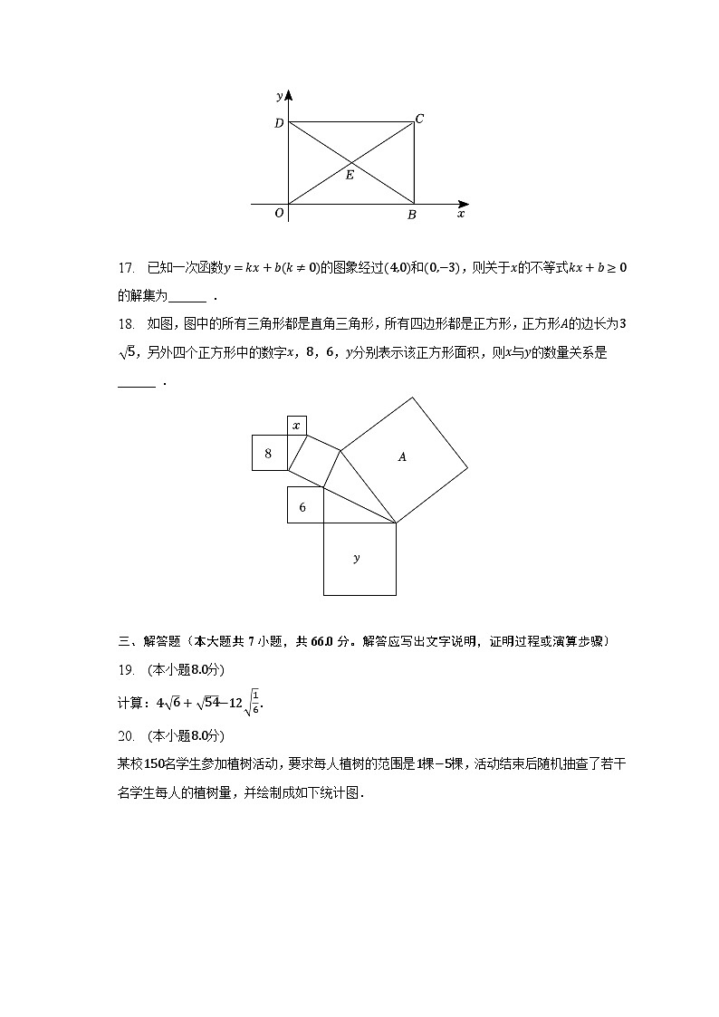 2022-2023学年天津市东丽区八年级（下）期末数学试卷（含解析）第3页