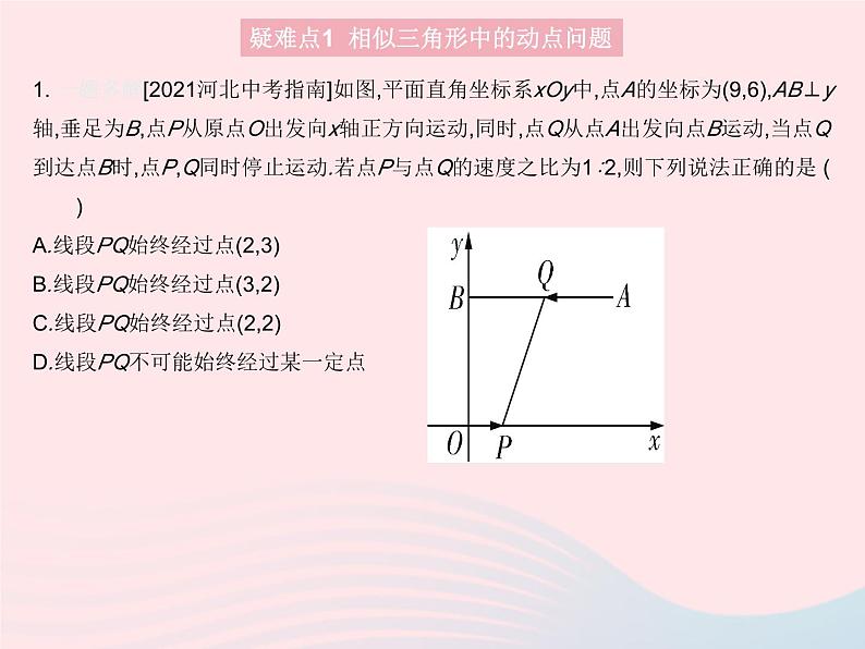 2023九年级数学上册第25章图形的相似易错疑难集训上课课件新版冀教版第3页