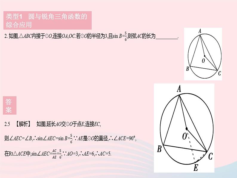 2023九年级数学下册第27章圆专项4圆与其他知识的综合运用作业课件新版华东师大版04