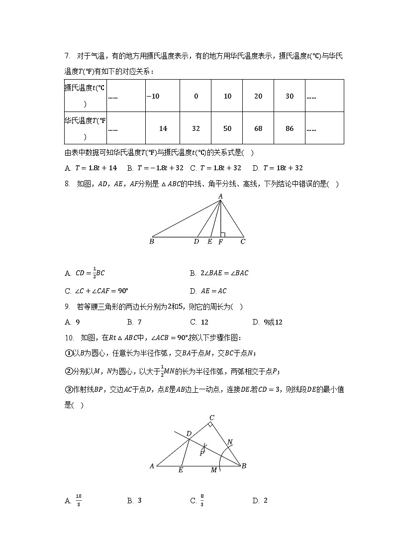2022-2023学年山东省枣庄市山亭区、市中区七年级（下）期末数学试卷（含解析）02