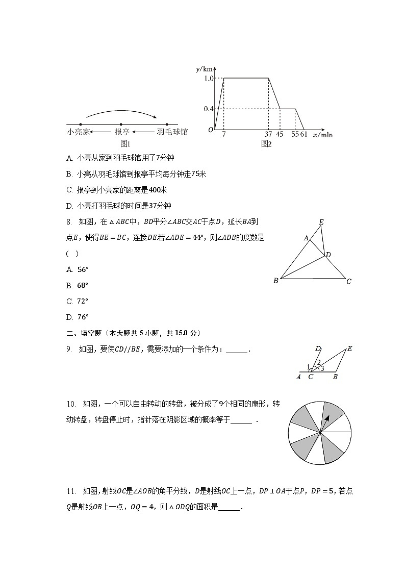 2022-2023学年陕西省咸阳市武功县七年级（下）期末数学试卷（含解析）02