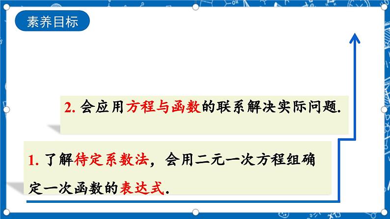 北师大版数学八年级上册5.7《 用二元一次方程组确定一次函数表达式课件》03