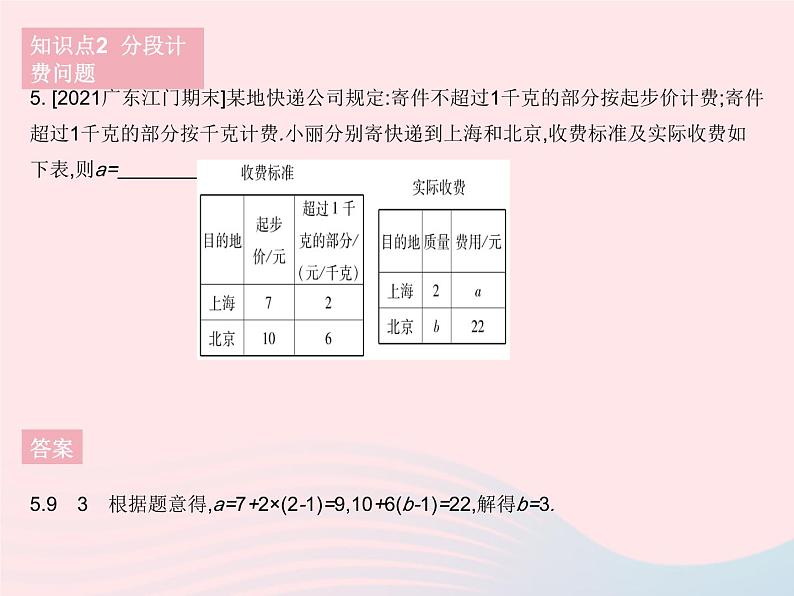 2023七年级数学下册第6章一元一次方程6.3实践与探索课时3实践与探索(3)作业课件新版华东师大版07