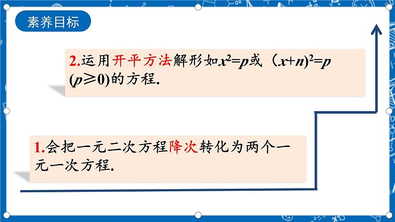 人教版数学九年级上册21.2.1《 配方法（第1课时）》 课件+教案+练习04