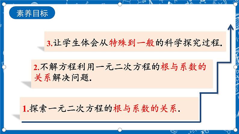 人教版数学九年级上册21.2.4《 一元二次方程的跟与系数的关系 》课件+教案+练习03