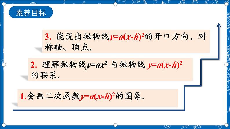 人教版数学九年级上册 22.1.3 《二次函数y=a（x-h）%U00B2+k的图象和性质 （第2课时）》课件+教案+练习05