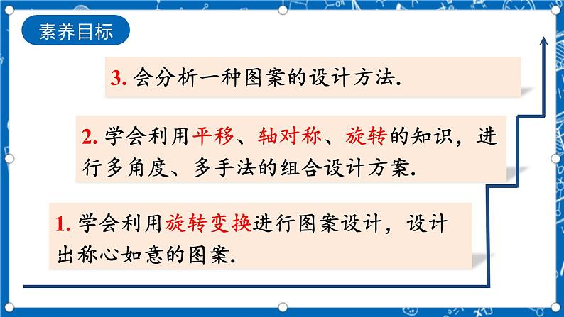 人教版数学九年级上册23.3 《课题学习 图案设计》 课件+教案+练习03