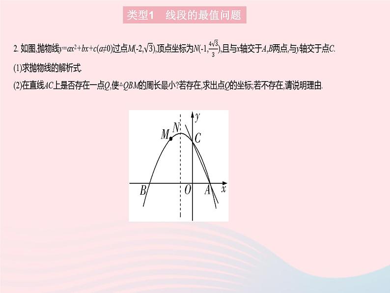 2023九年级数学上册第二十二章二次函数专项1二次函数的最值问题作业课件新版新人教版06