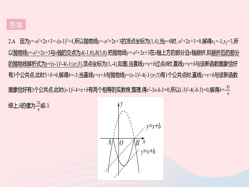 2023九年级数学上册第二十二章二次函数章末培优专练作业课件新版新人教版07