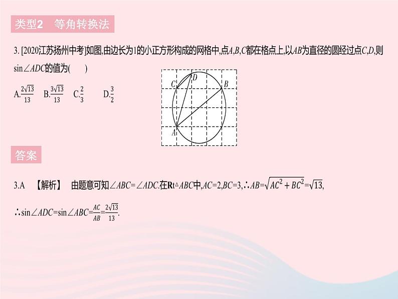 2023九年级数学下册第二十八章锐角三角函数专项1求锐角三角函数值的常用方法作业课件新版新人教版05