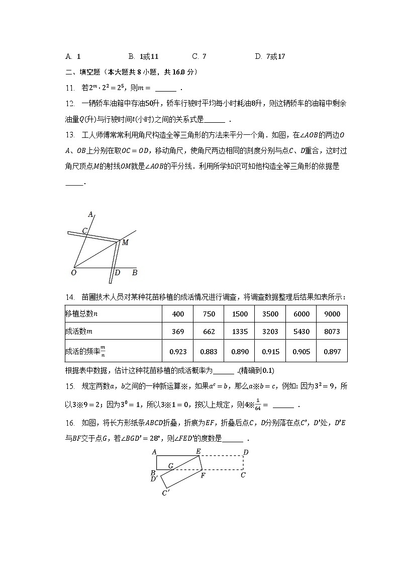 2022-2023学年辽宁省锦州市七年级（下）期末数学试卷（含解析）第3页