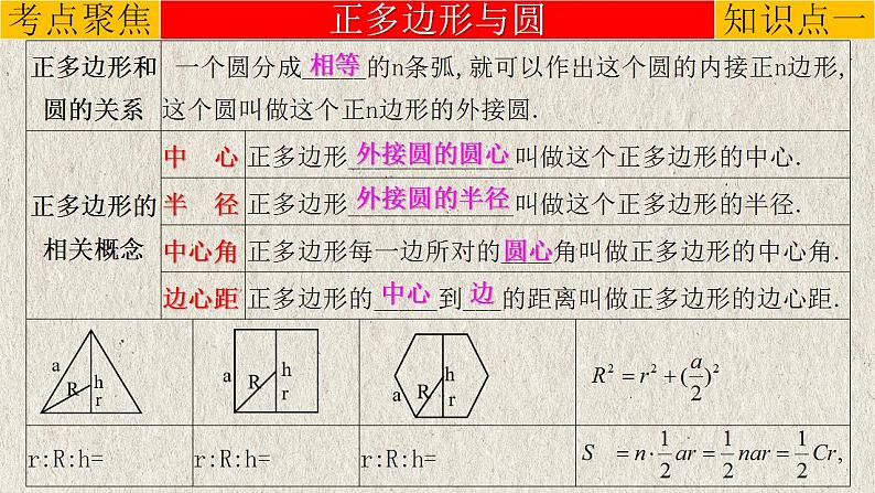 专题6.3 与圆有关的计算-中考数学第一轮总复习课件第3页