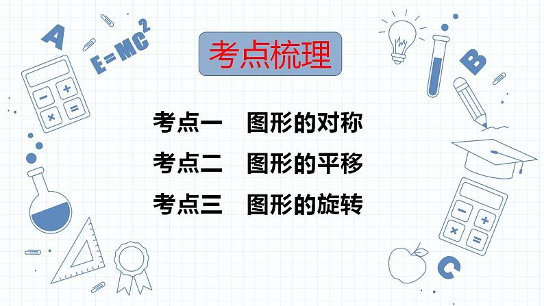 专题20  图形的对称、平移与旋转-数学中考一轮复习课件PPT02