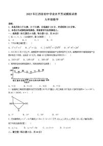 江西省九江市2022-2023学年九年级下学期期中数学试题